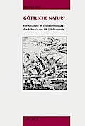 Göttliche Natur?: Formationen im Erdbebendiskurs der Schweiz des 18. Jahrhunderts
