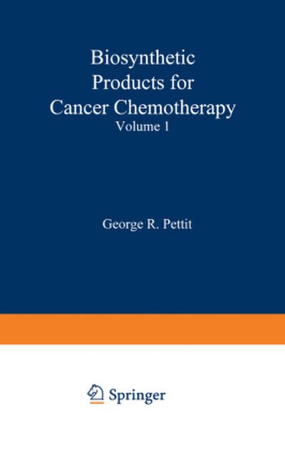 Biosynthetic Products for Cancer Chemotherapy