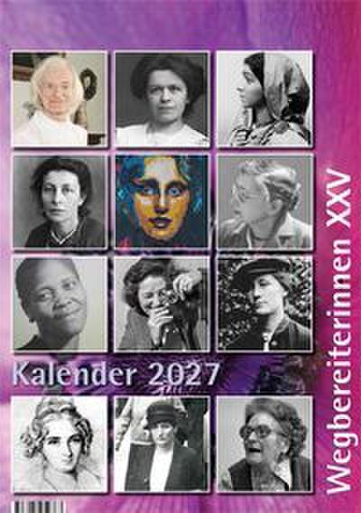 Kalender 2027 - Wegbereiterinnen XXV