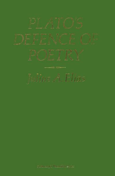 Plato’s Defence of Poetry