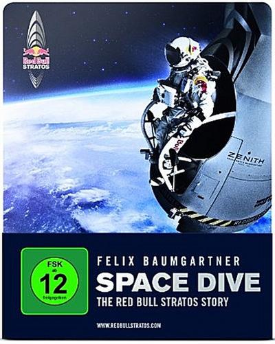 SPACE DIVE - THE RED BULL STRATOS STORY (deutsche Version) (Steelbook Edition) (Blu-ray, DVD, Digital Copy)