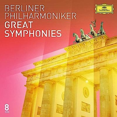 Berliner Philharmoniker - Great Symphonies, 8 Audio-CDs