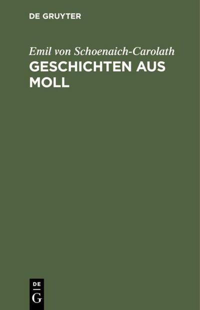 Geschichten aus Moll