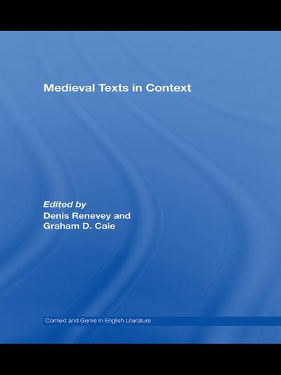 Medieval Texts in Context