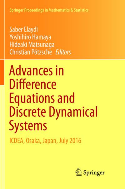 Advances in Difference Equations and Discrete Dynamical Systems