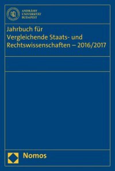 Jahrbuch für Vergleichende Staats- und Rechtswissenschaften - 2016/2017