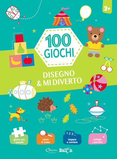 Disegno & mi diverto. 100 giochi