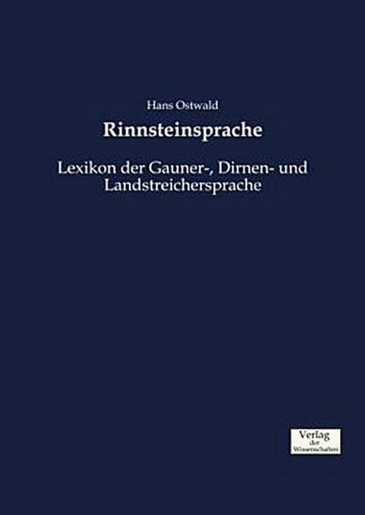 Rinnsteinsprache