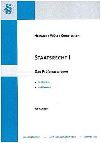 Staatsrecht I (Skripten - Öffentliches Recht)