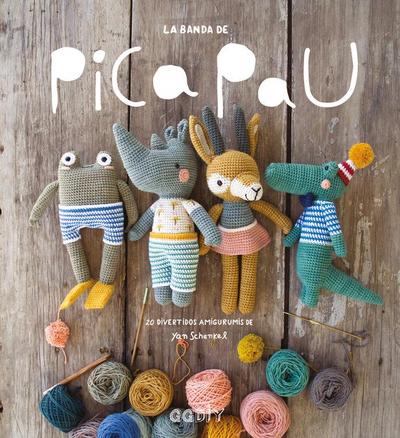 La banda de Pica Pau : 20 divertidos amigurumis