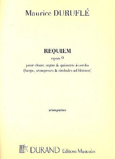 Requiem Opus 9 - Trumpet 1+2