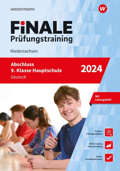 FiNALE Prüfungstraining Abschluss 9.Klasse Hauptschule Niedersachsen. Deutsch 2024