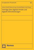 Verträge über digitale Inhalte und digitale Dienstleistungen