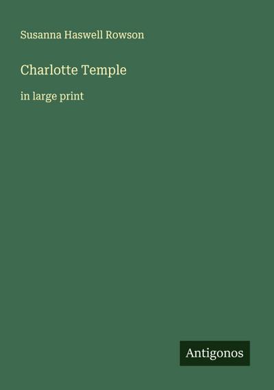 Charlotte Temple