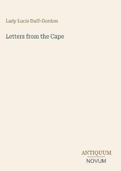 Letters from the Cape