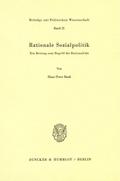 Rationale Sozialpolitik.