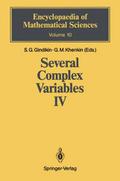 Several Complex Variables IV