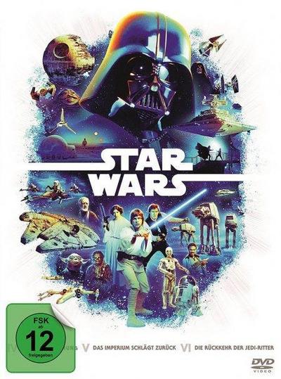 Star Wars Trilogie Episode IV - VI. Tl.4-6, 3 DVD