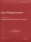 Cantates pour voix de dessus et Canons