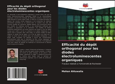 Efficacité du dépôt orthogonal pour les diodes électroluminescentes organiques