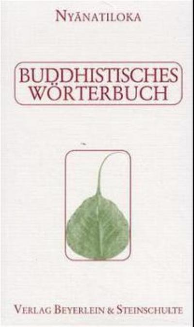 Buddhistisches Wörterbuch