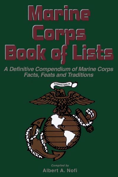 Marine Corps Book of Lists