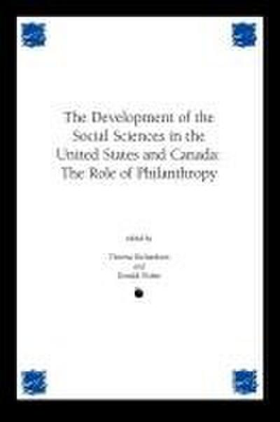 Development of the Social Sciences in the United States and Canada