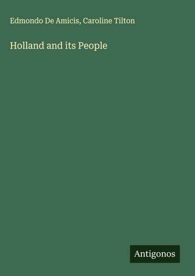 Holland and its People
