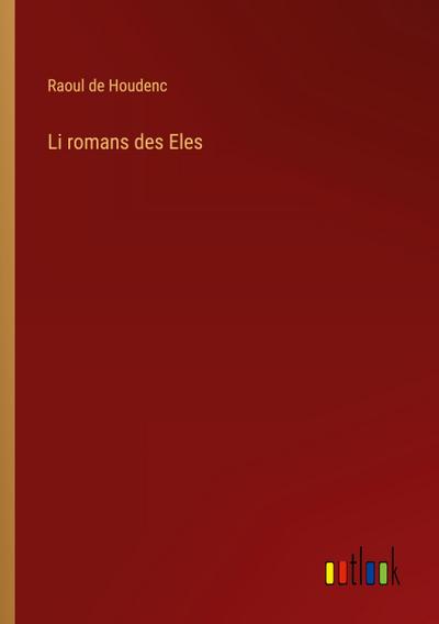 Li romans des Eles