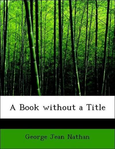 A Book Without a Title