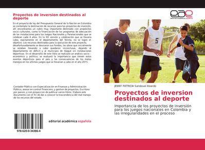 Proyectos de inversion destinados al deporte