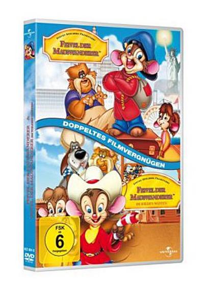 Feivel der Mauswanderer 1 & 2, 2 DVDs