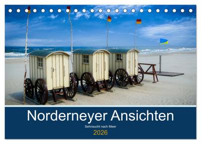 Norderneyer Ansichten (Tischkalender 2026 DIN A5 quer), CALVENDO Monatskalender