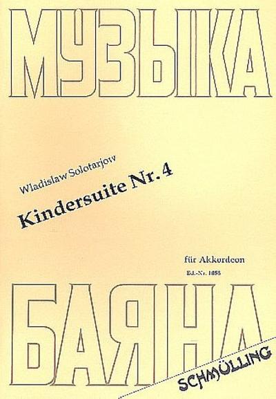 Kindersuite Nr.4für Akkordeon