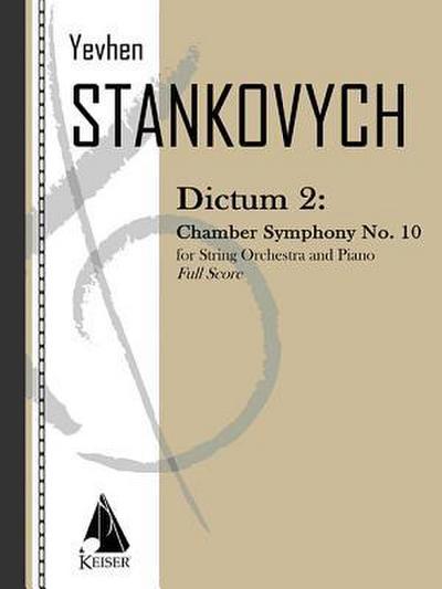 Dictum 2: Chamber Symphony No. 10