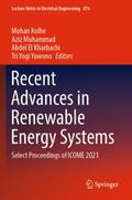 Recent Advances in Renewable Energy Systems