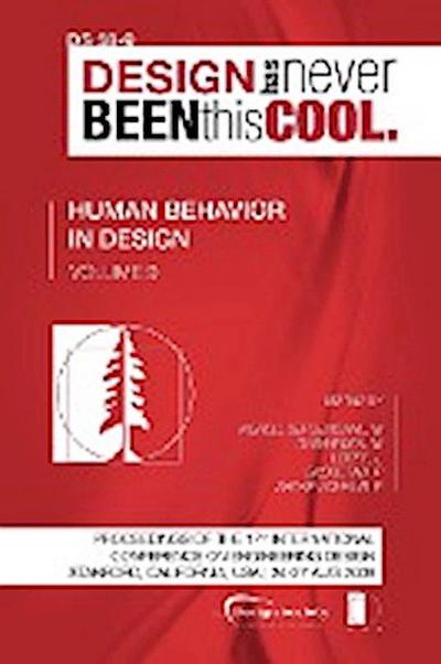 Proceedings of ICED’09, Volume 9, Human Behaviour in Design