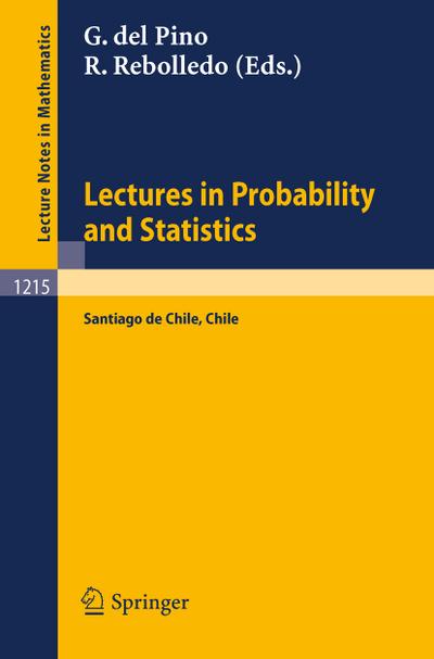 Lectures in Probability and Statistics