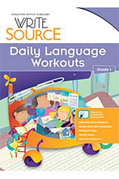 Write Source: Daily Language Workouts Grade 1
