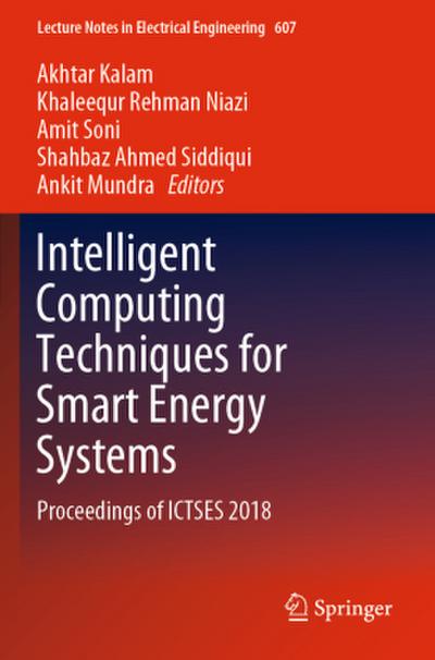 Intelligent Computing Techniques for Smart Energy Systems