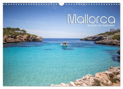 Mallorca - Strände im Südosten (Wandkalender 2026 DIN A3 quer), CALVENDO Monatskalender