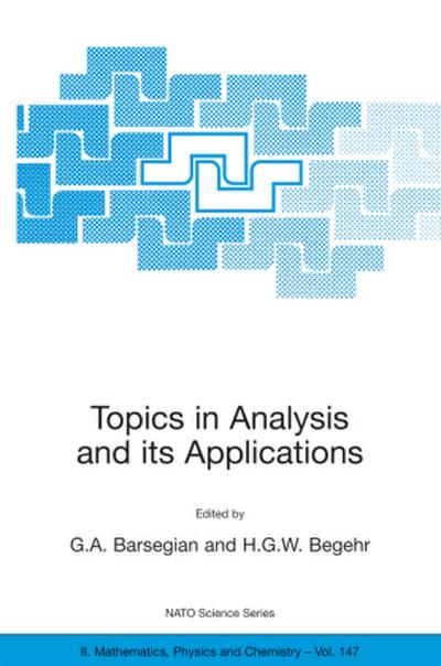Topics in Analysis and its Applications