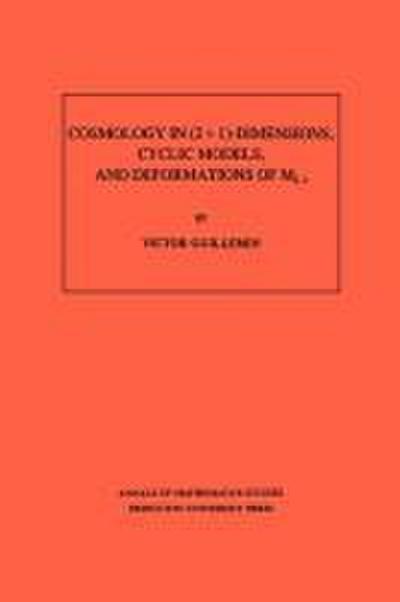 Cosmology in (2 + 1) -Dimensions, Cyclic Models, and Deformations of M2,1