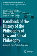 Handbook of the History of the Philosophy of Law a