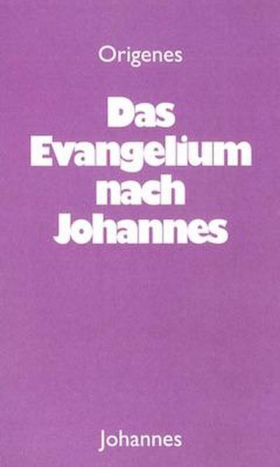 Das Evangelium nach Johannes