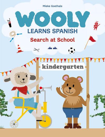 Wooly Learns Spanish. Search at School