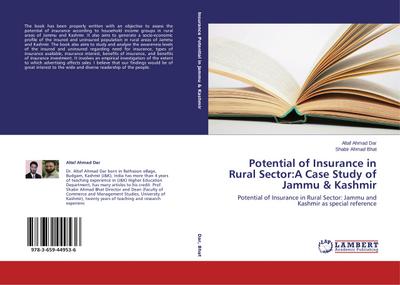 Potential of Insurance in Rural Sector:A Case Study of Jammu & Kashmir