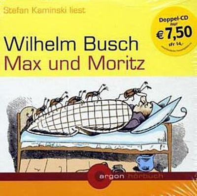 Max und Moritz / Die fromme Helene / Fipps der Affe / Die Knopp-Trilogie, 2 Audio-CDs