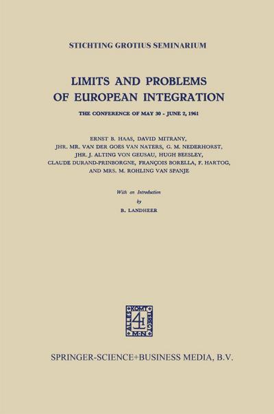 Limits and Problems of European Integration
