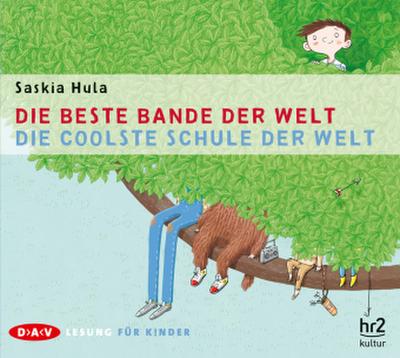 Die beste Bande der Welt / Die coolste Schule der Welt, 1 Audio-CD
